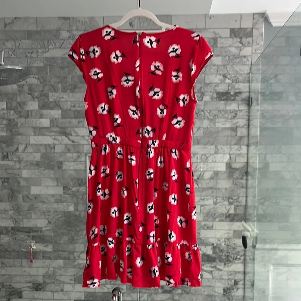 J.Crew Floral Wrap Dress - Women's Short Sleeve